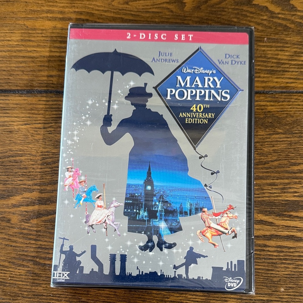 Disney Mary Poppins 40th Anniversary Edition DVD Set - new sealed